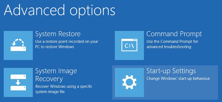 win10安装未签名的驱动程序选择启动-设置.jpg